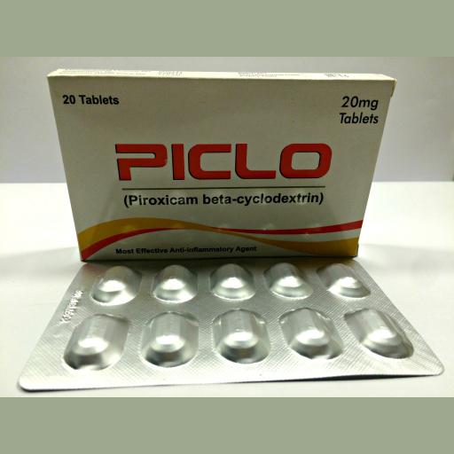 Piclo tablet 20 mg 2x10's