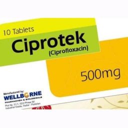 CIPROTEK 500mg Tablet 10s
