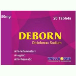 Deborn capsule 50 mg 2x10's