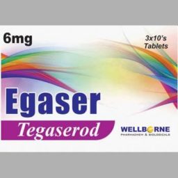 Egaser tablet 6 mg 3x10's