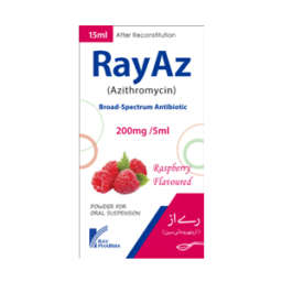 Rayaz suspension Dry 200 mg 15 mL