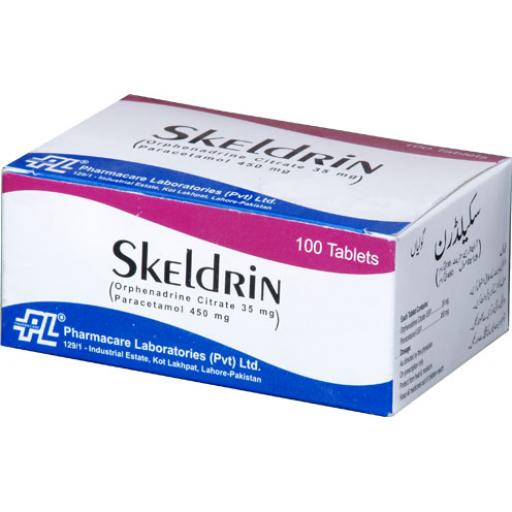Skeldrin tablet 35/450 mg 100's