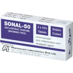 Sonal tablet 50 mg 2x10's