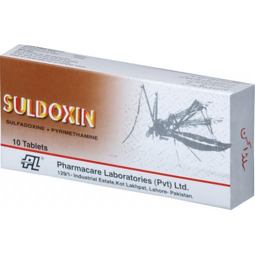 Suldoxin tablet 500/25 mg 10's