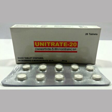 Unitrate tablet 20 mg 2x10's