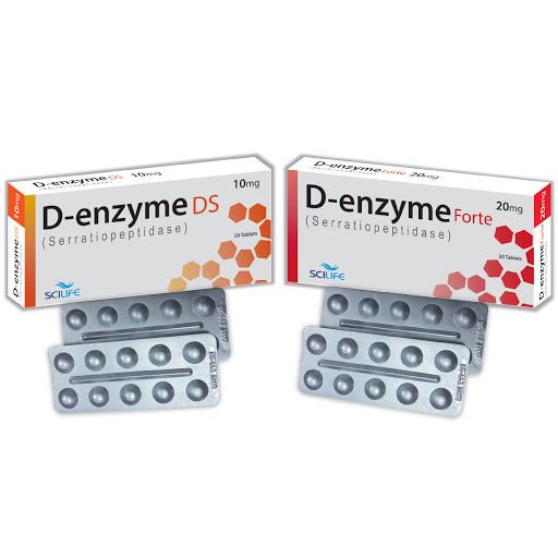D-Enzyme Forte tablet 20 mg 20's