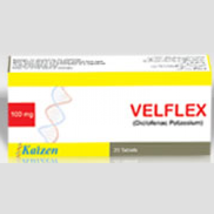 Velflex tablet 100 mg 20's
