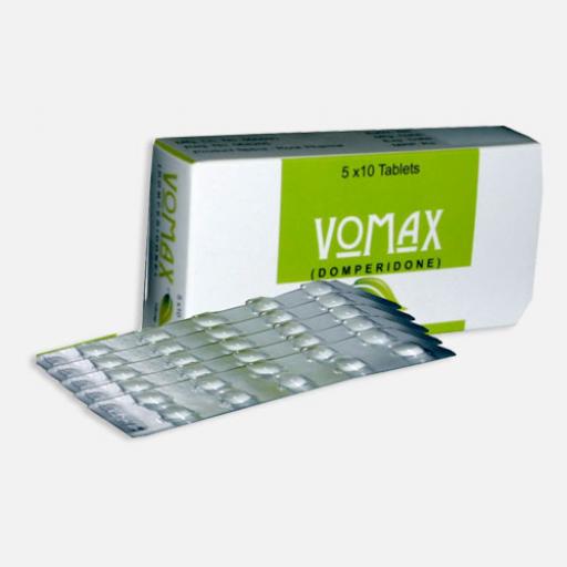 Vomax tablet 10 mg 5x10's