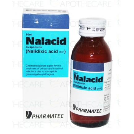 Nalacid suspension 250 mg/5 mL 60 mL