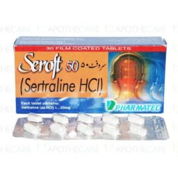 Seroft tablet 50 mg 30's