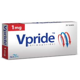 Vpride tablet 1 mg 2x10's