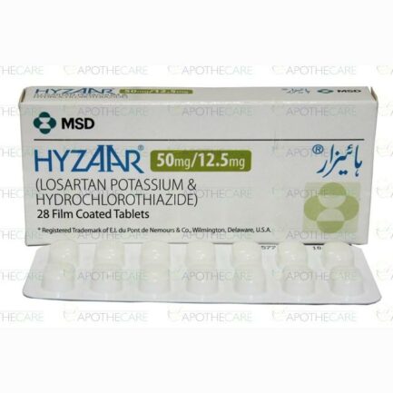 Hyzaar 50mg 28 Tablets