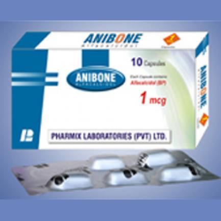 Anibone capsule 1 mcg 2x5's