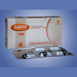 Gabatic capsule 100 mg 2x5's