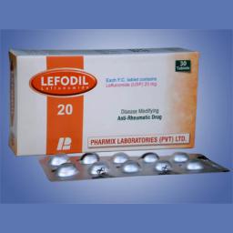 Lefodil tablet 20 mg 3x10's
