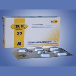 Trutil capsule 20 mg 14's