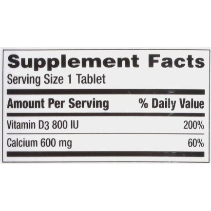 Caltrate600+D Calcium Supplement Tablets 200 tablets