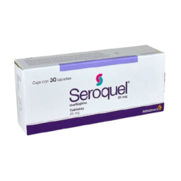 Seroquel 25mg 30 tablet (Quetiapine)
