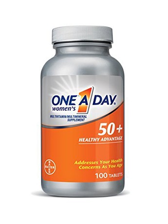One A Day Women's 50+ 100 Tablet Healthy Advantage Multivitamin